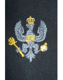 Small Embroidered Badge - Kings Royal Hussars